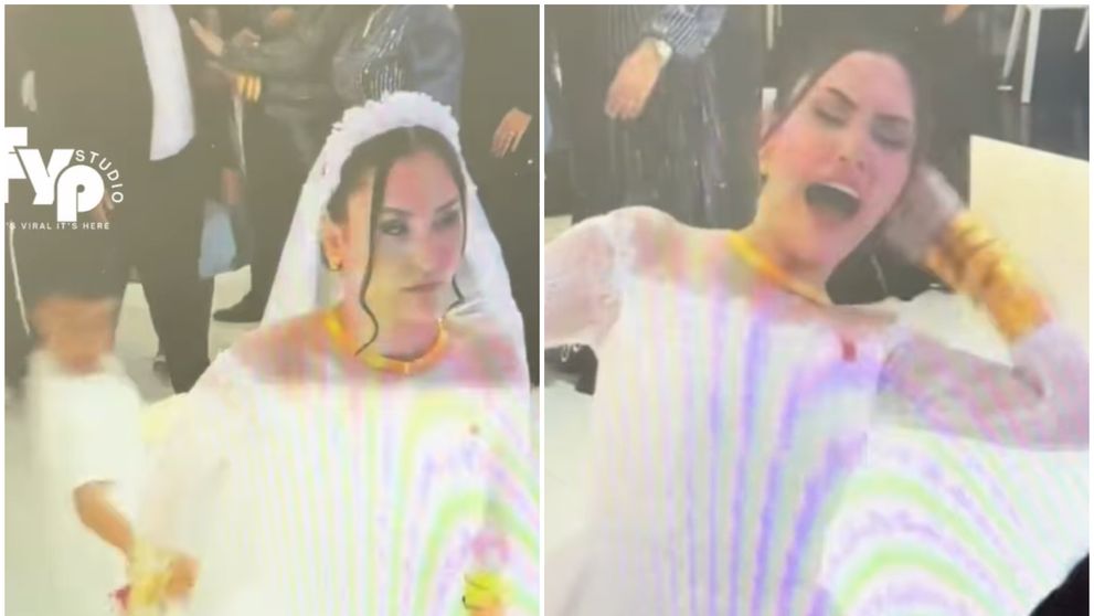 Momentul în care un copil se împiedică și smulge voalul din capul unei mirese, la nuntă! Scena a enervat mii de internauți: „Mă îngrijorează mai tare starea băiețelului”
