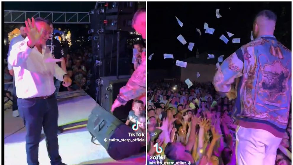 Primarul comunei Băbiciu, reacție sfidătoare după ce a aruncat cu bani la concertul lui Culiță Sterp: „Aveam câteva milioane de euro în conturi!”
