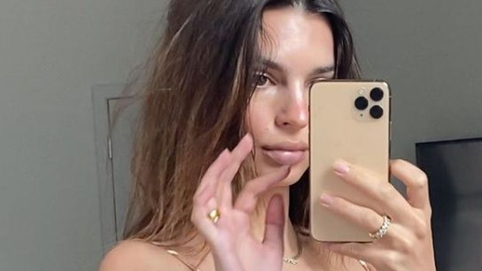 Emily Ratajkowski, poză de 1,6 milioane de like-uri pe Instagram! Cum a fost surprinsă