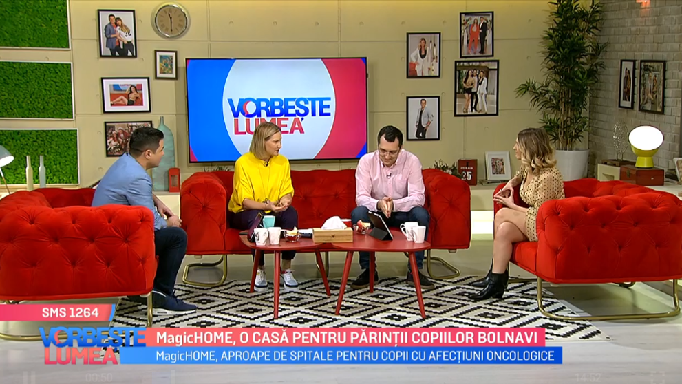 VIDEO Campania MagicHOME, o casă pentru părinții copiilor bolnavi