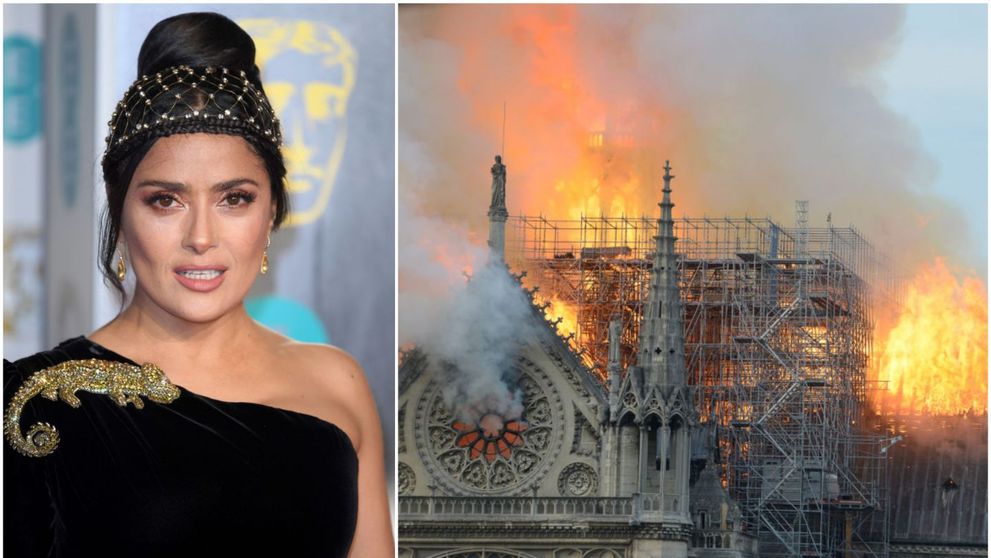 Soțul Salmei Hayek donează 100 milioane de euro pentru reconstrucția Catedralei de la Notre Dame
