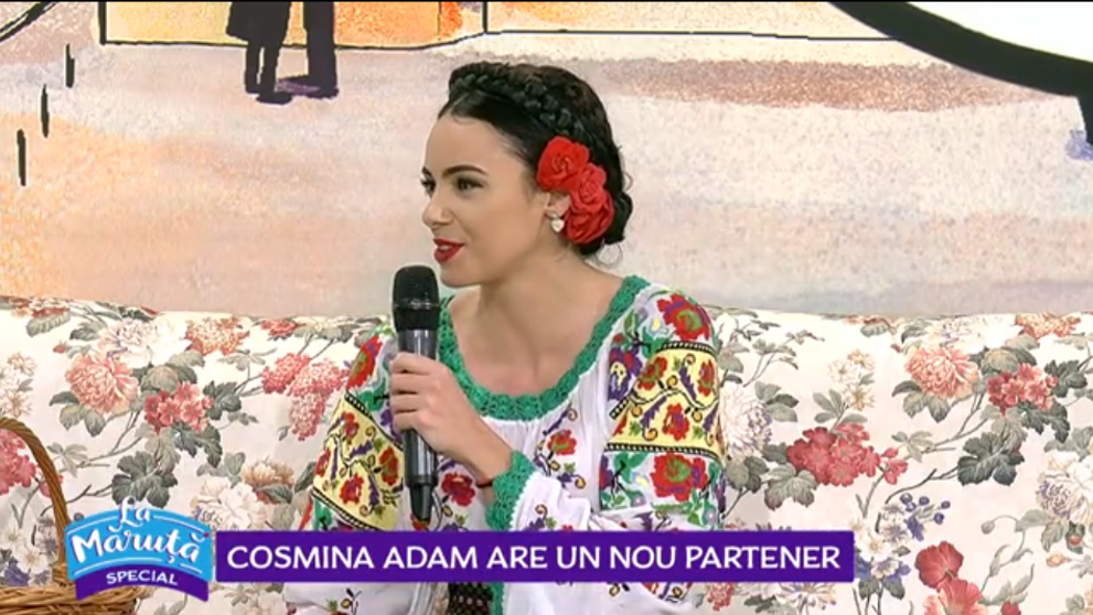 VIDEO Cosmina Adam are un nou partener