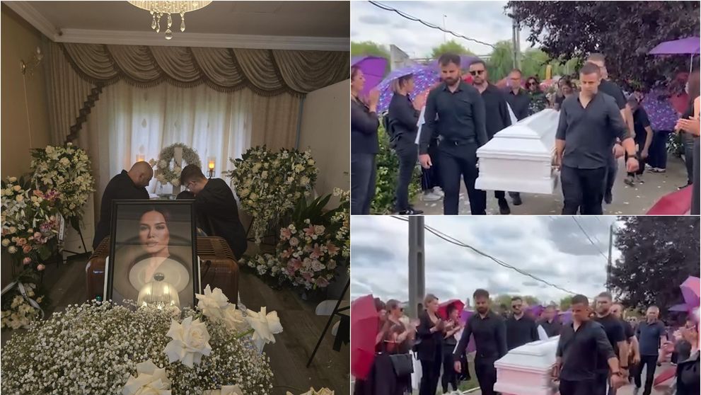 Sicriul cu trupul neînsuflețit al Ancăi Molnar, primit cu ropote de aplauze la cimitir. Familia și apropiații au condus-o pe ultimul drum