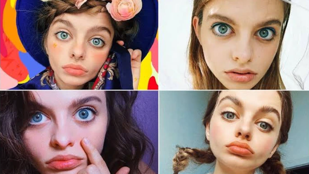 Femeia cu cei mai mari ochi din lume, look hipnotizant pe Instagram. Fanii, fascinați de privirea ei