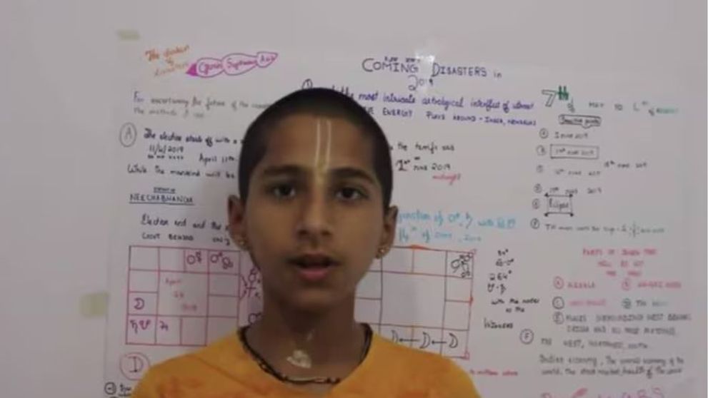 Abhigya Anand, copilul astrolog care a prezis pandemia de Covid-19, vine acum cu profeții pentru 2024