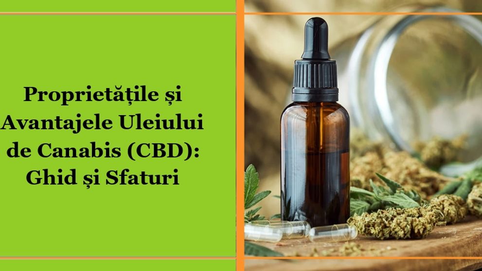 (P) Proprietățile și Avantajele Uleiului de Canabis (CBD): Ghid și Sfaturi