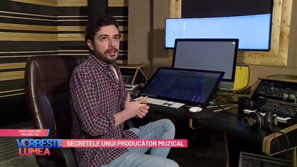 VIDEO Secretele profesionale ale lui Marius Moga ca și producător muzical