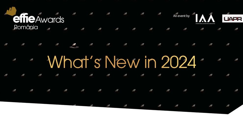 Noutățile Effie Awards 2024!