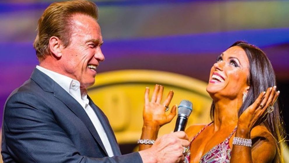 O campioană la fitness a făcut show la competiția Arnold Classic. A dansat pe melodia Dangerous a lui Michael Jackson