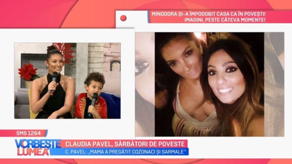 VIDEO Claudia Pavel a petrecut Crăciunul alături de familie