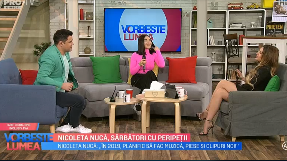 VIDEO Nicoleta Nucă, sărbători cu peripeții