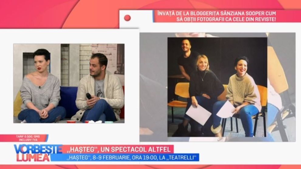 VIDEO Actorul Denis Ștefan și colegii săi organizează un spectacol intitulat 