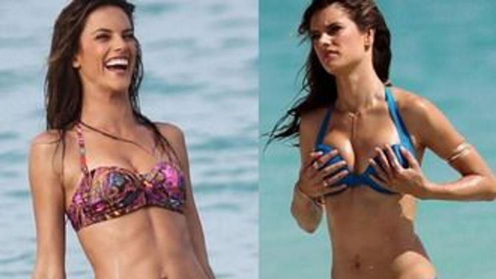 Alessandra Ambrosio – pozele neretusate pentru Victoria’s Secret GALERIE FOTO!