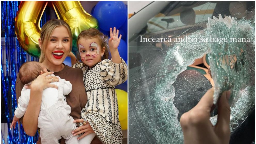 Emily Burghelea a trecut printr-o sperietură zdravănă. Fiica ei a rămas blocată în mașină: 