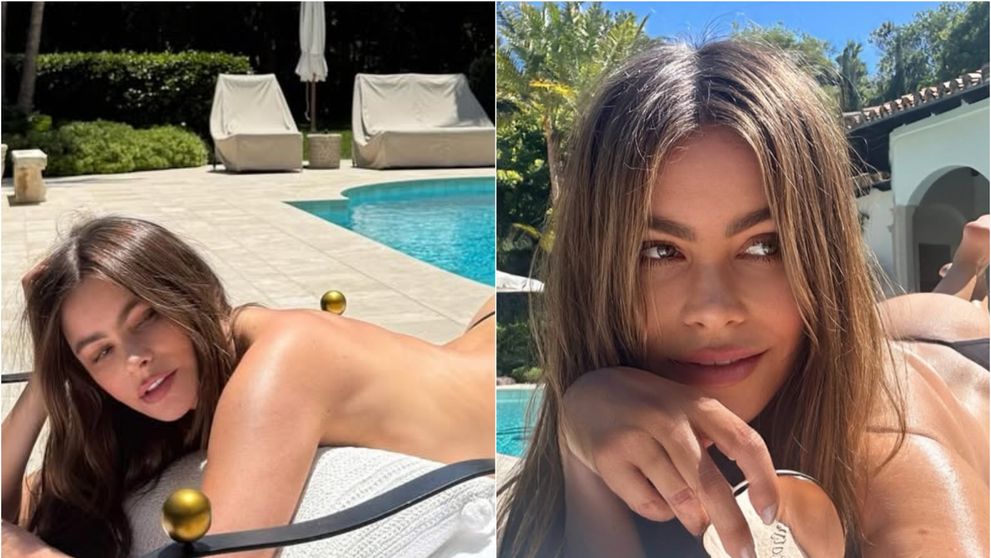 La 52 de ani s-a lăsat fotografiată topless la piscină, în cei mai mici bikini posibili. Sofia Vergara, tot fără iubit la un an de la divorț