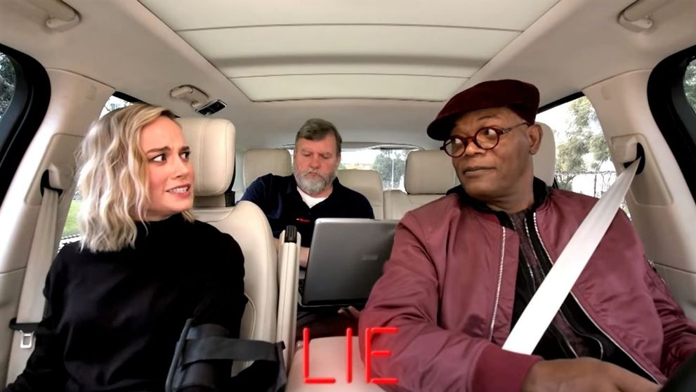 Brie Larson, prinsă cu minciuna de Samuel L Jackson înainte de lansarea filmului Captain Marvel