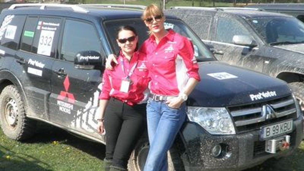 Roxana Ciuhulescu a terminat cu bine raliul off-road! FOTO