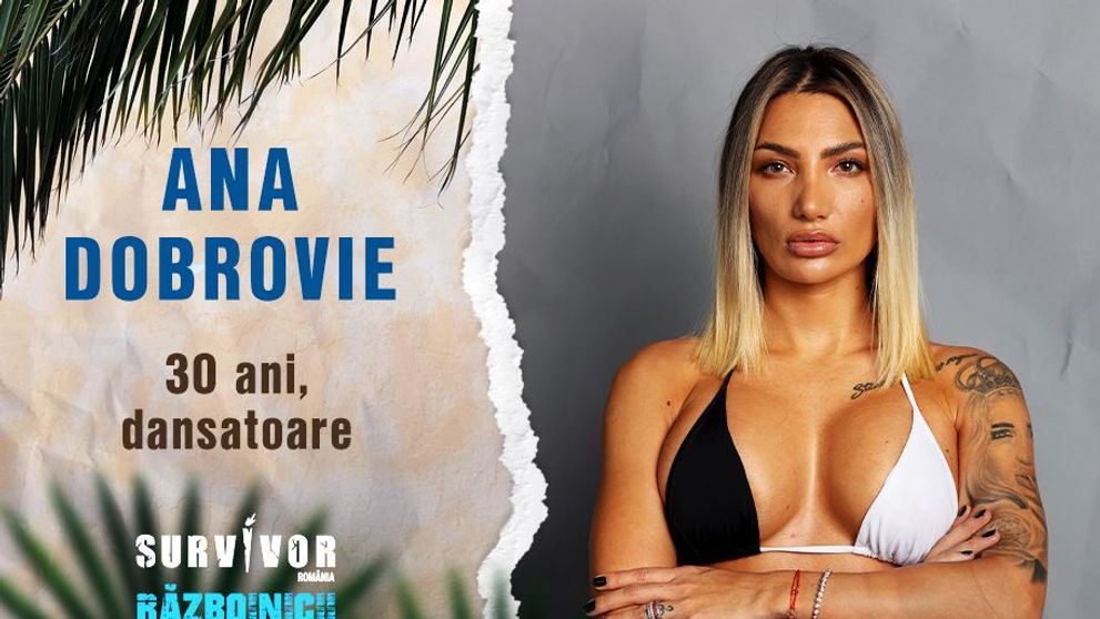 Cine este Ana Dobrovie, concurentă în echipa Războinicilor la SURVIVOR România 2022