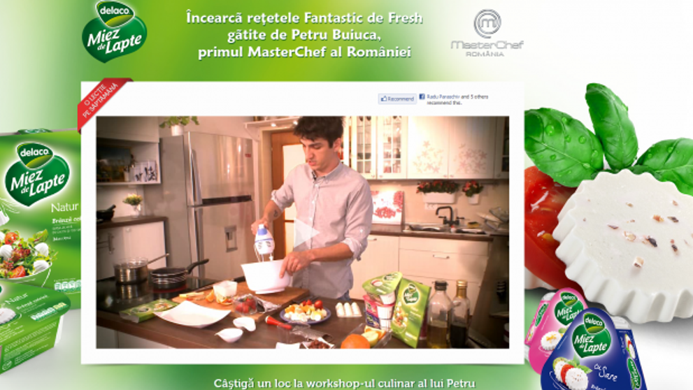 Lectie de gatit cu Petru Buiuca de la MasterChef. Ghiceste ingredientele si castiga un loc la un super workshop culinar