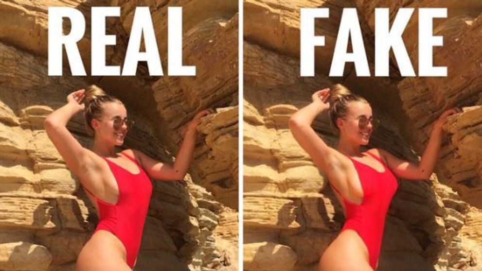 Femeia care a decis sa spulbere mitul imaginilor perfecte de pe Instagram. A avut curajul sa le arate tuturor adevarul