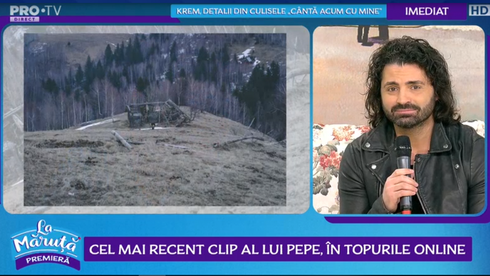 VIDEO Cel mai recent clip al lui Pepe, în topurile online