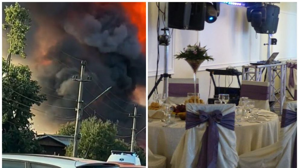 Și-au continuat nunta în ciuda pericolului. Un grup de petrecăreți se aflau la 500 de metri de explozia de la Crevedia