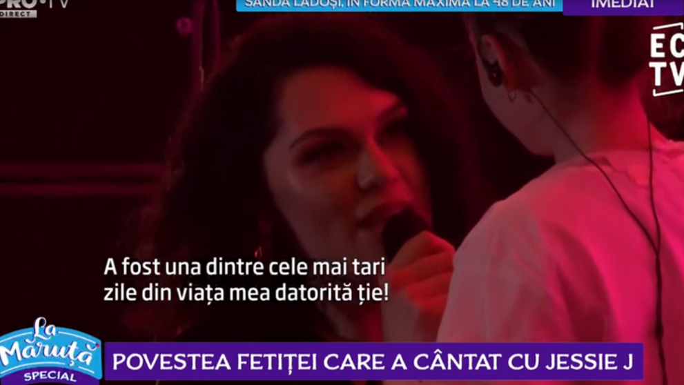 VIDEO Povestea fetiței care a cantat cu Jessie J. Ce a spus artista britanică