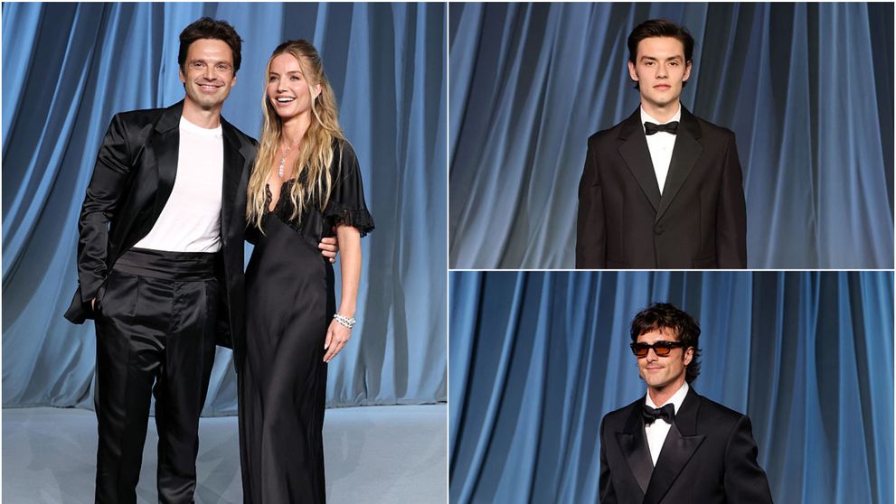 Sebastian Stan, apariție impecabilă la brațul iubitei superbe. A fost printre cei mai chipeși bărbați la o gală din Los Angeles