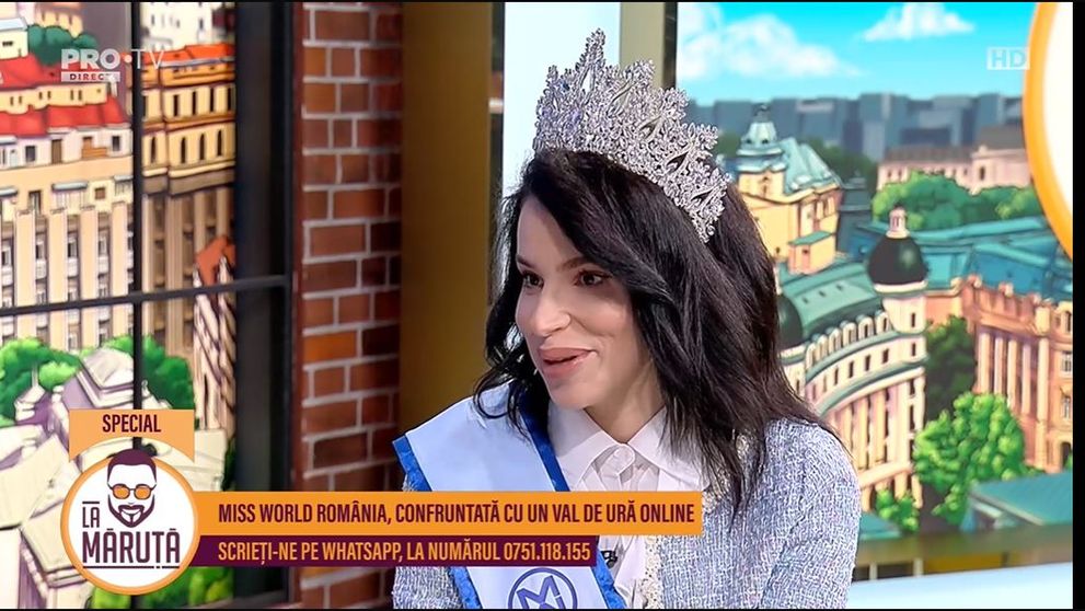 Tânăra care va reprezenta România la Miss World 2024, contestată de foarte mulți! Ce spune ea, dar și tatăl ei