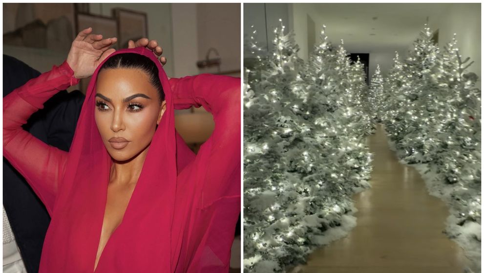 Kim Kardashian a terminat de decorat pentru sărbători, iar fanii au fost șocați când au văzut imaginile: „Atât de kitsch! De ce are cineva nevoie de atâția brazi în casă?”