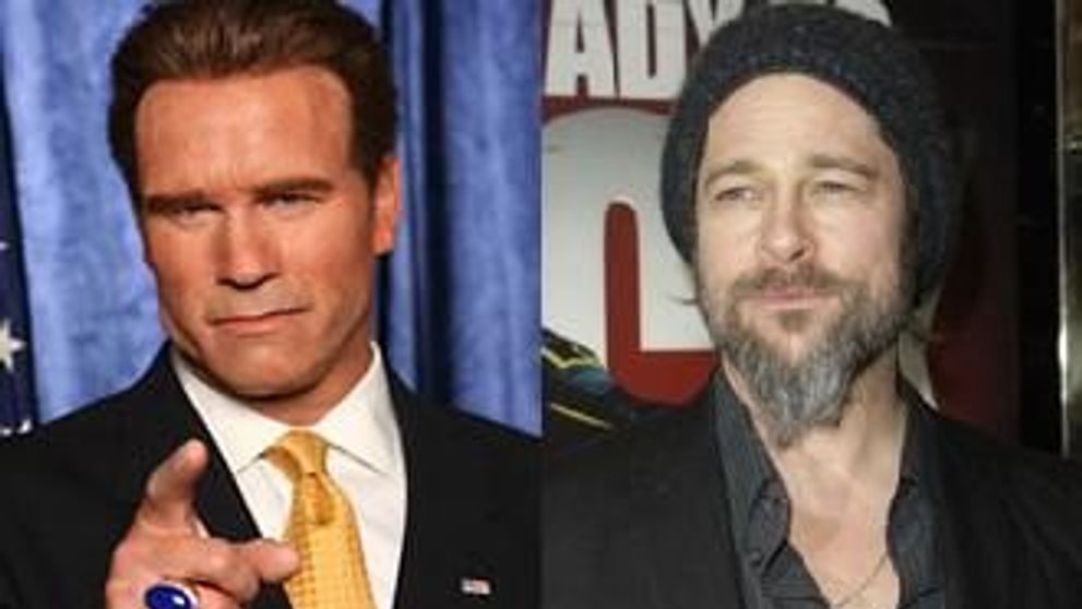 Brad Pitt si Arnold Schwarzenegger vor Campionatul Mondial de Fotbal in Statele Unite - in 2018 sau 2022!