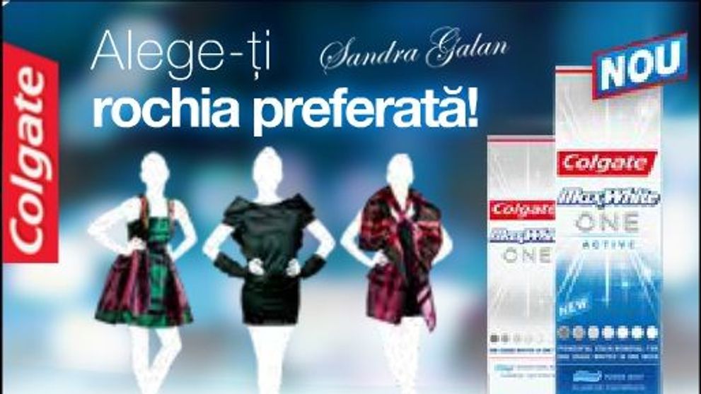 (P) Colgate Max White One Active te ajuta sa obtii zambetul perfect, cu care vei face furori pe ringul de dans!
