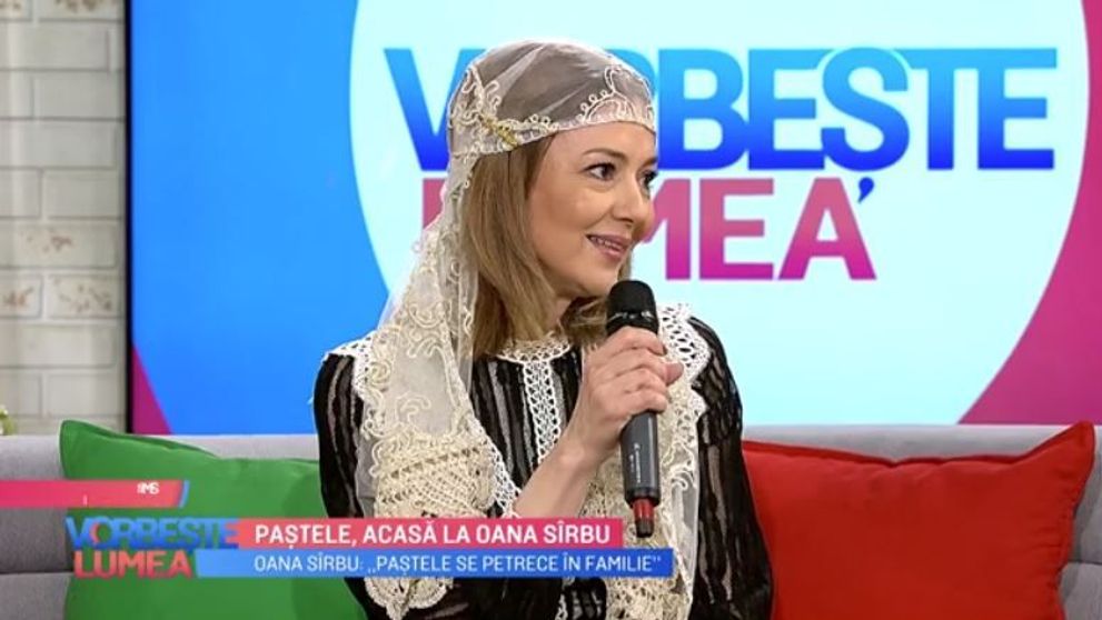 VIDEO Paștele în familia Oanei Sârbu