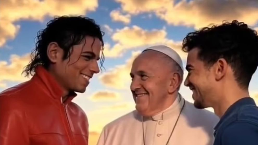 Un videoclip cu Papa Francisc și Michael Jackson în rai, realizat cu inteligență artificială, a stârnit furie pe rețelele sociale. De ce au fost nemulțumiți oamenii