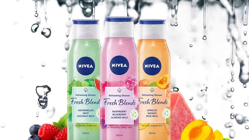 Nivea Fresh Blends te premiază! Înscrie-te în concurs și poți câștiga noul set de geluri de duș de la Nivea