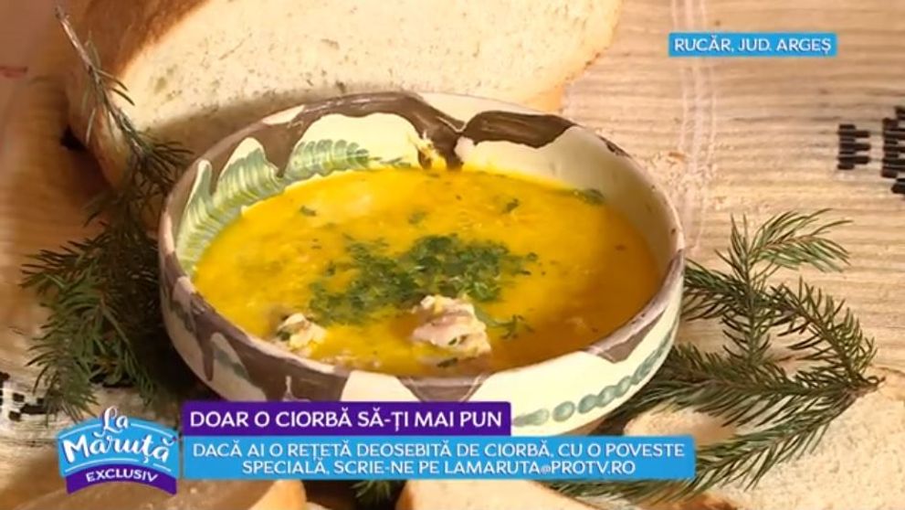 VIDEO Liana Olteanu ne-a arătat astăzi o rețetă delicioasă  de ciorbă rucăreană