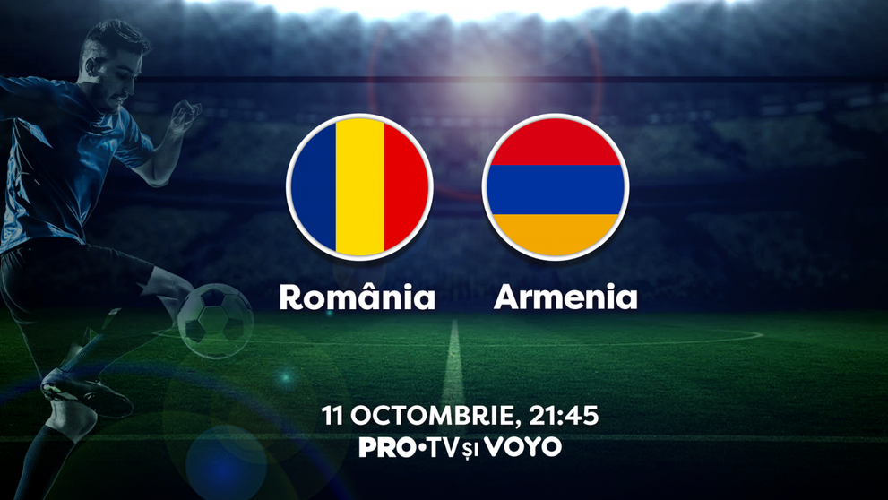 2.2 milioane de români au trăit emoția meciului Germania – România! Luni seara, fotbalul spectacol continuă la PRO TV!