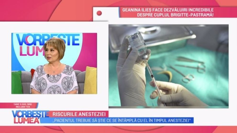 VIDEO Care sunt riscurile anesteziei