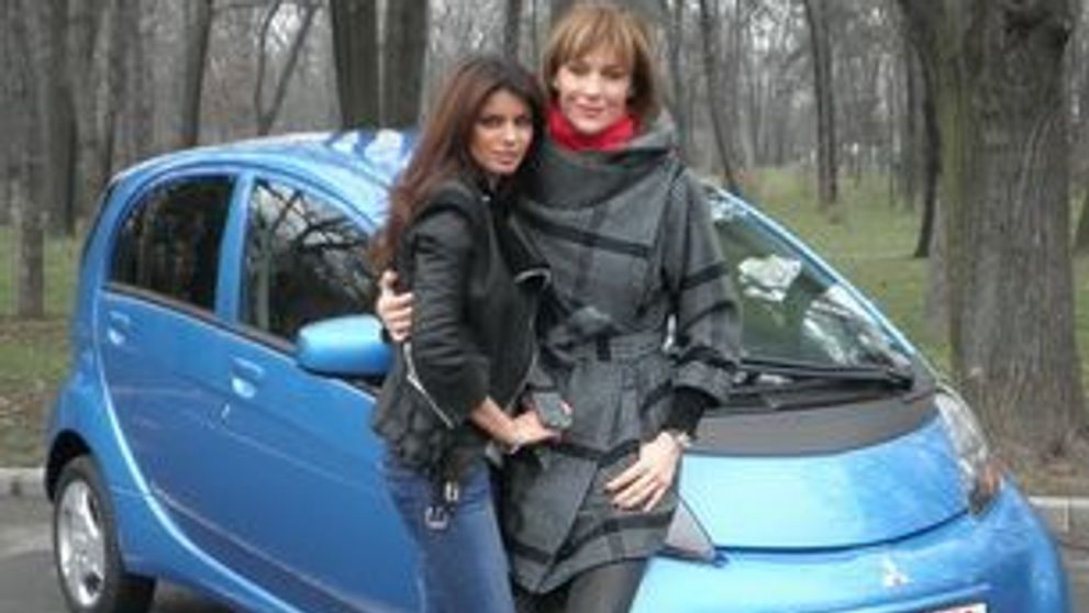 Ileana Lazariuc a testat la Pro Motor o masina electrica