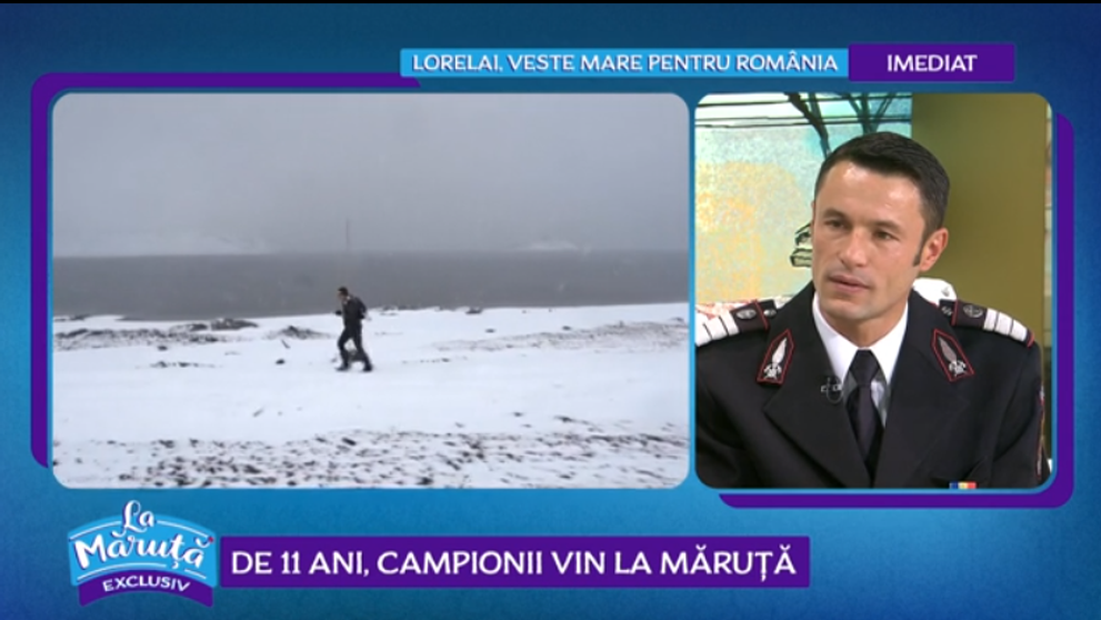VIDEO Pompierul-campion, aventuri incredibile în Antarctica