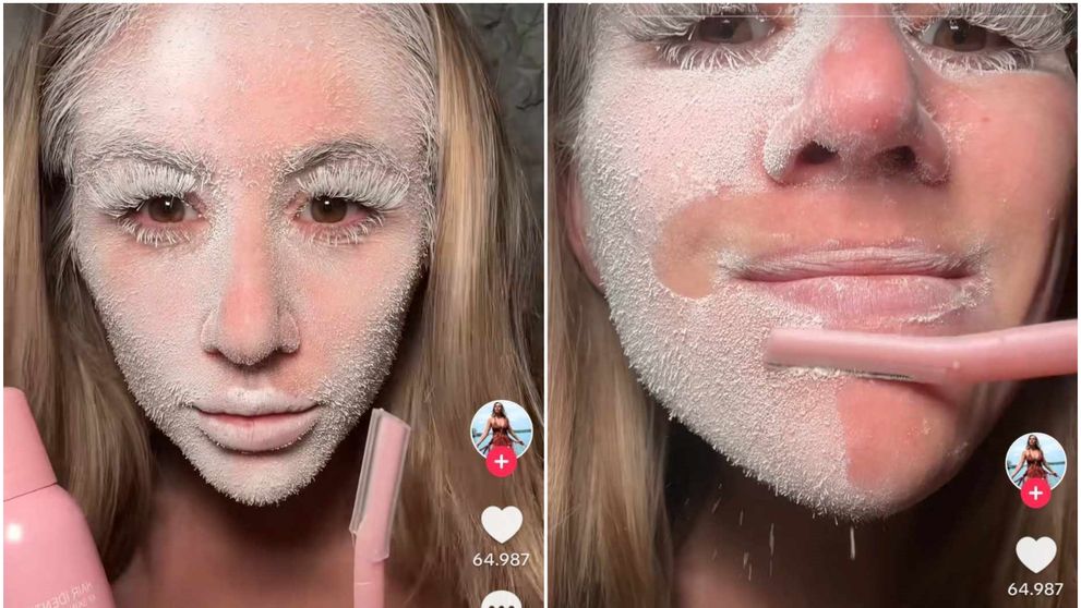 Trendul bizar care a luat amploare pe TikTok – femei care își rad părul facial. Ce se întâmplă când crește la loc