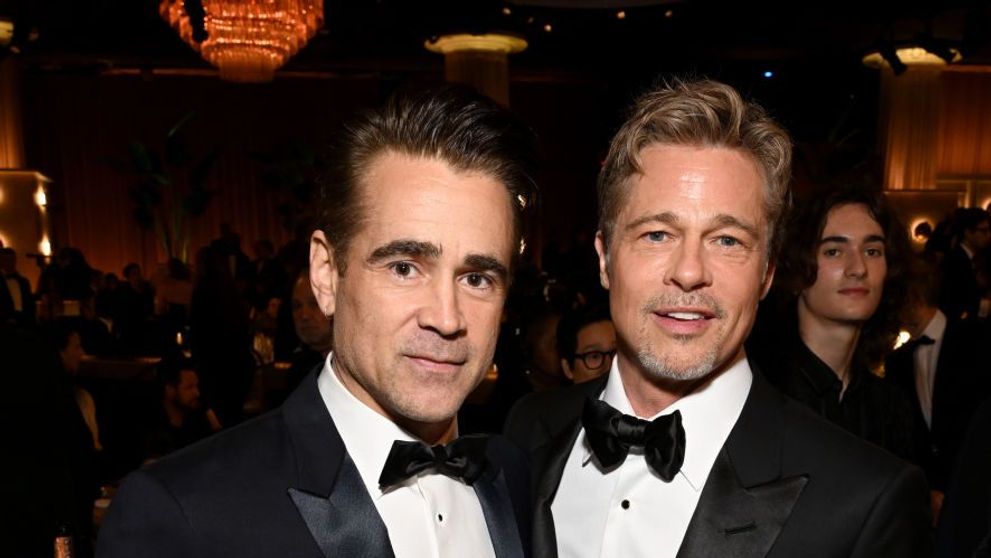 Incredibil: Brad Pitt pare cu 20 de ani mai tânăr la Globurile de Aur! Toată lumea a vrut să își facă poze cu el