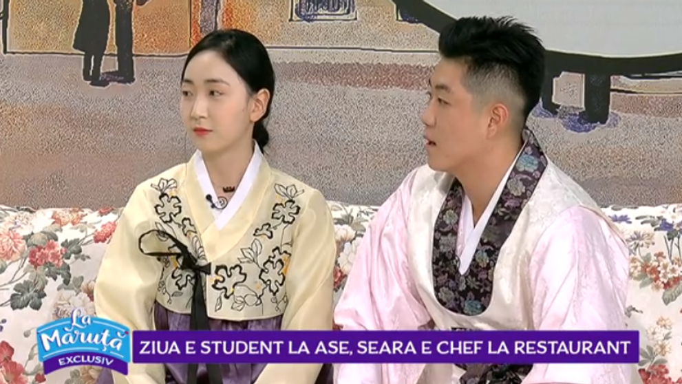 VIDEO Chef Kim i-a adus lui Măruță specialități coreene