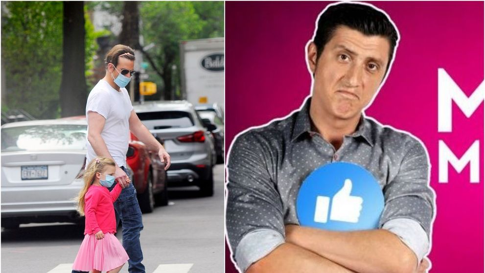 Miliția modei by Costi Diță: Bradley Cooper, surprins cu o cordeluță roz în păr :)