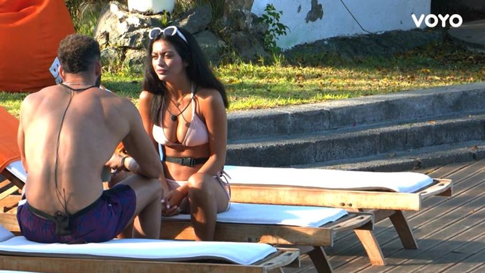 Love Island, 22 octombrie 2023. Discuții tensionate între Nargi și Kiprianos! Ce-i reproșează concurenta: „Îmi pare rău, dar…”