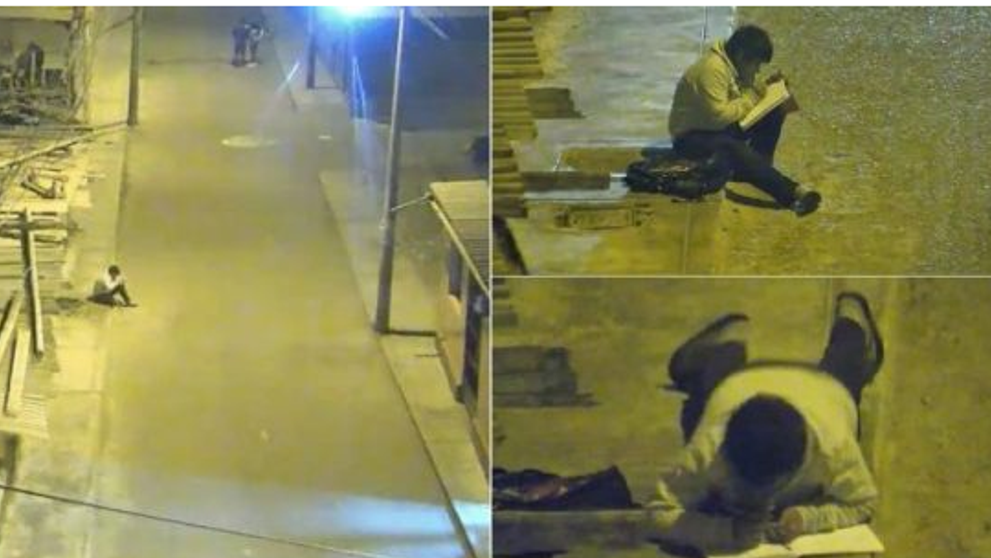 Un băieţel sărac şi fără electricitate a fost filmat când îşi făcea temele pe stradă! Un milionar i-a schimbat viaţa