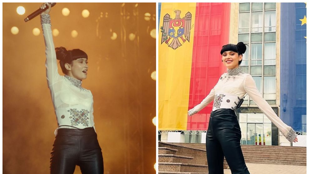 Irina Rimes, ovaționată la Chișinău. Mii de oameni au cântat la unison cu artista: „Tot cosmosul meu...”
