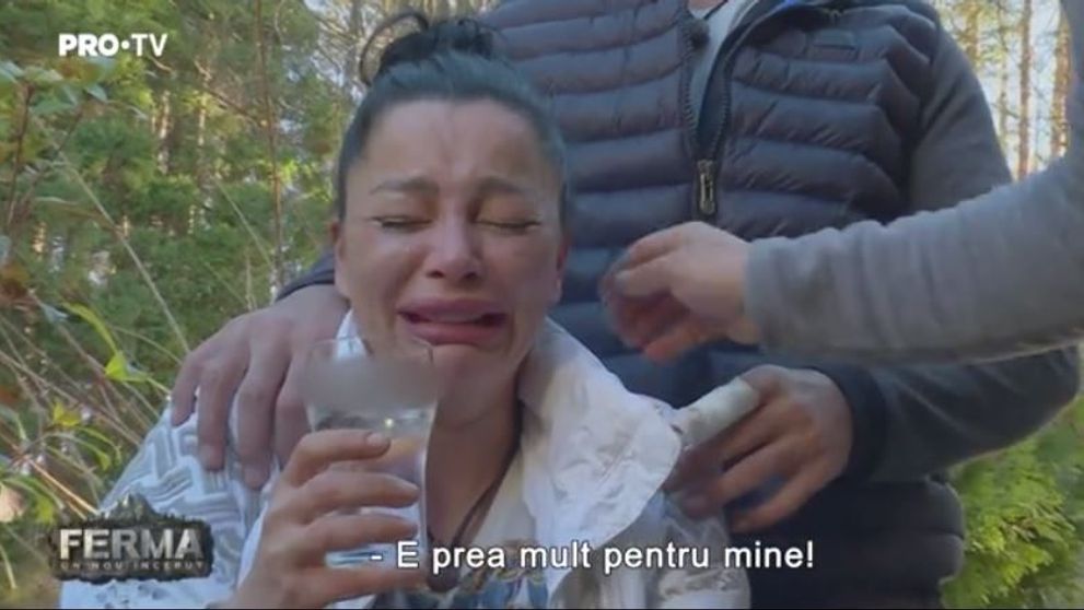 Brigitte cedează nervos și izbucnește în lacrimi