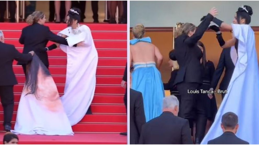Un nou incident bizar pe covorul roșu de la Cannes! Agenta de securitate care a supărat-o recent pe Kelly Rowland, bruscată de o actriță. Ce a înfuriat-o pe Massiel Taveras: „Avem nevoie de respect!”