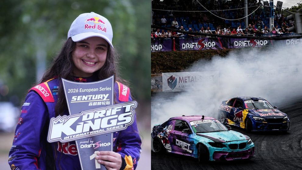 O româncă a făcut spectacol în Ungaria. Cine este Natalia Iocsak, tânăra care sfidează limitele și a adus acasă titlul Queen Drift